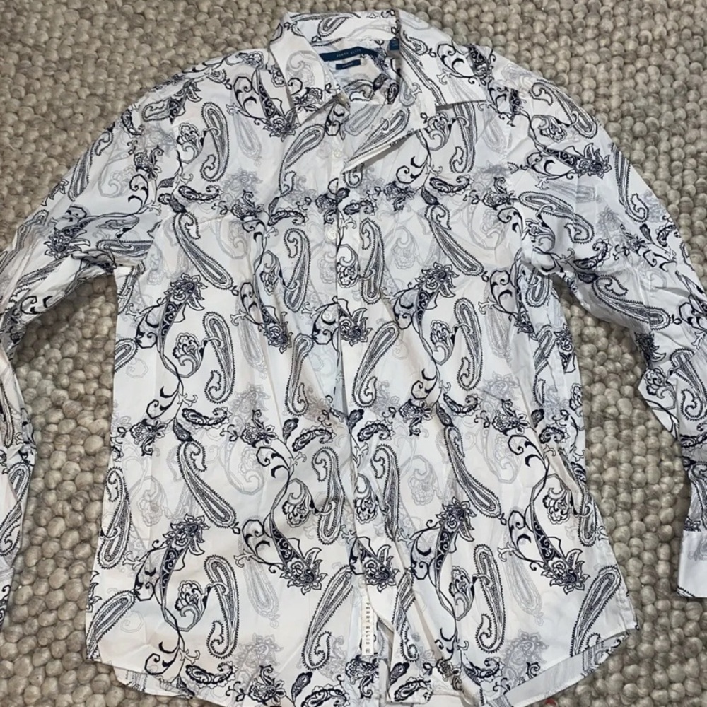Perry Ellis Shirt Mens Size L